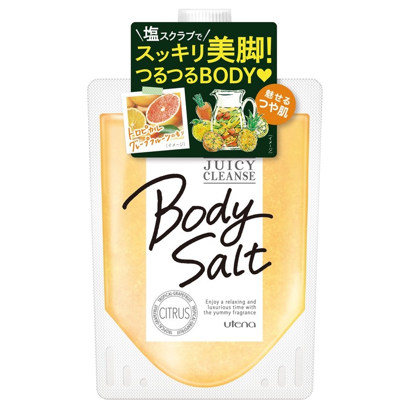 Juicy Cleanse Citrus Body Salt 300G for Refreshing Skincare