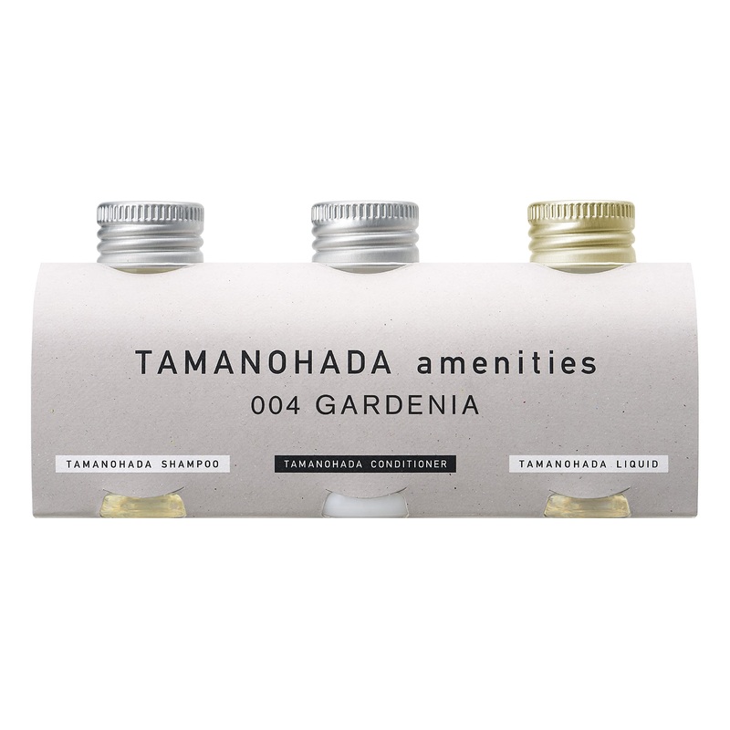 Tamanohada Amenities Set 80Ml x 3 Gardenia Scent 004