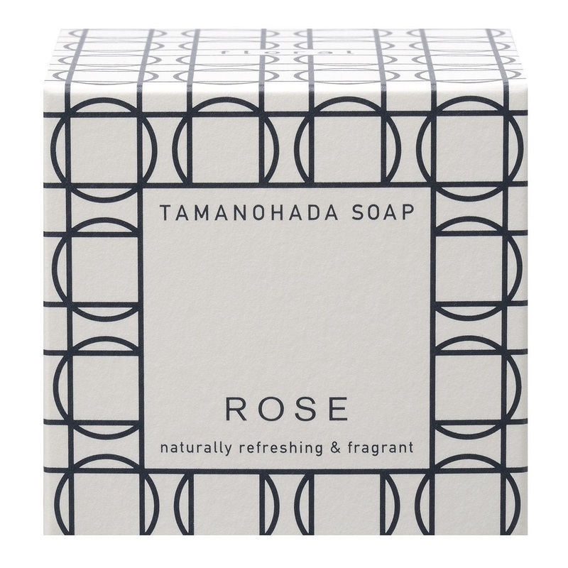 Tamanohada Rose Bar Soap 125G Gentle Cleansing Formula