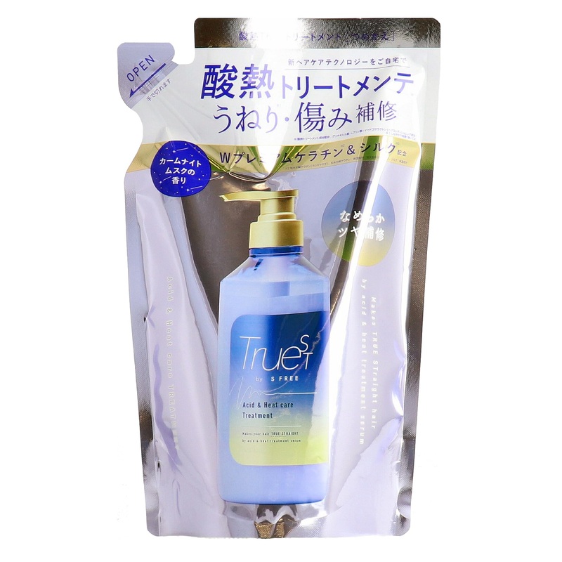 Truest By S Free Acid Heat Treatment Refill 400Ml Hair Care Solution