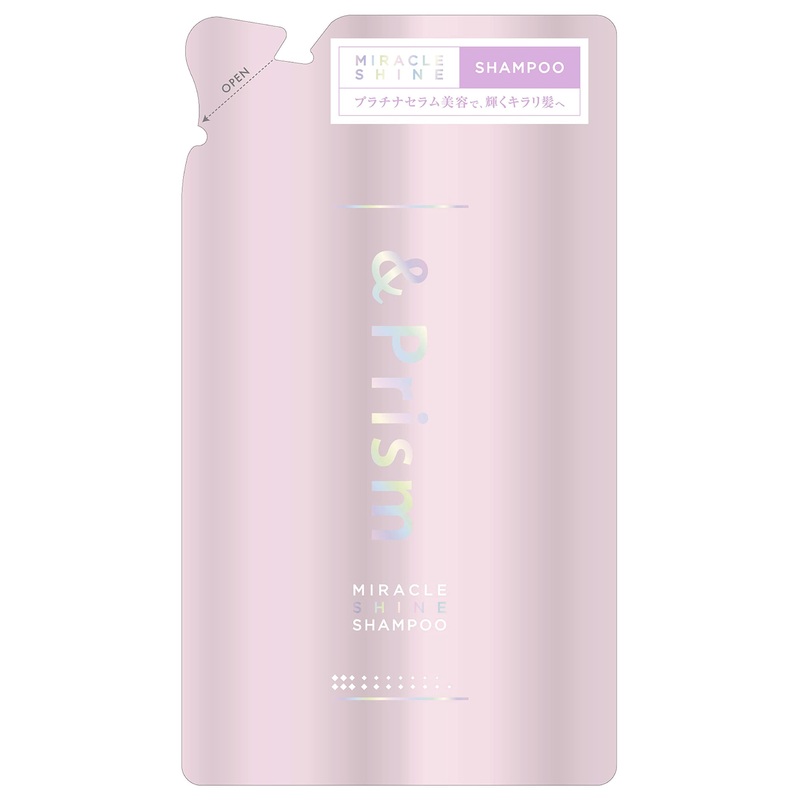 &Prism Miracle Shine Shampoo Refill 320Ml Hair Care Solution
