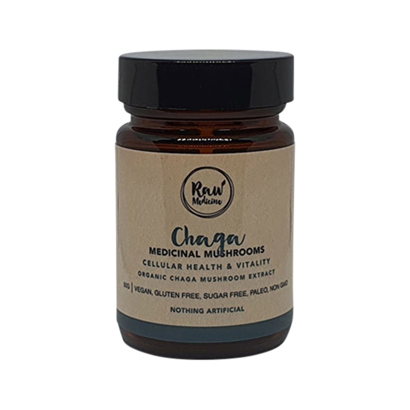 Raw Medicine Medicinal Mushrooms Chaga 50g