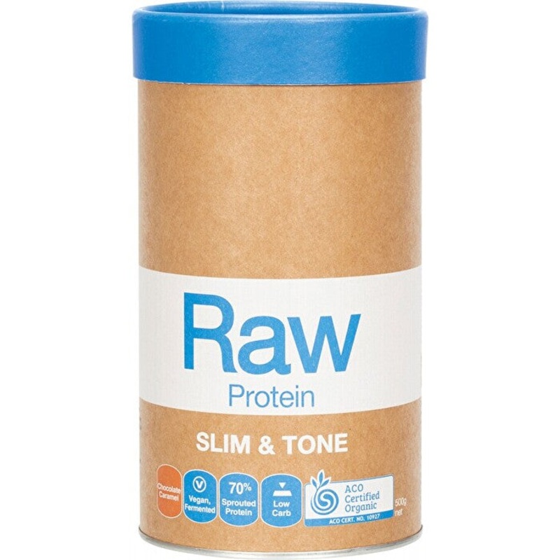 Amazonia Raw Protein Slim & Tone Chocolate Caramel 500g