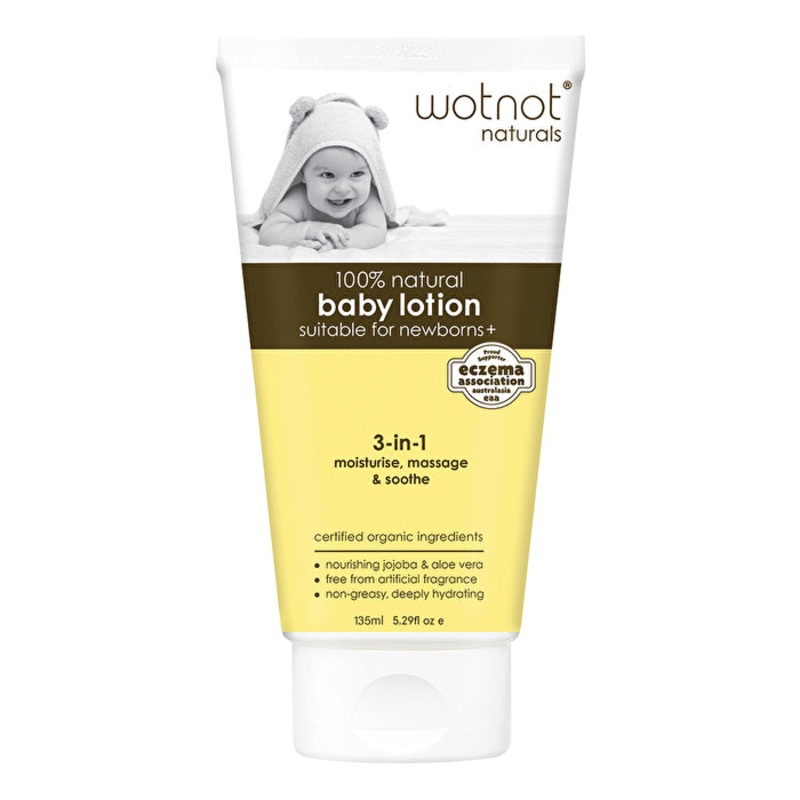 Wotnot 100% Natural Baby Lotion (3-in-1) 135ml