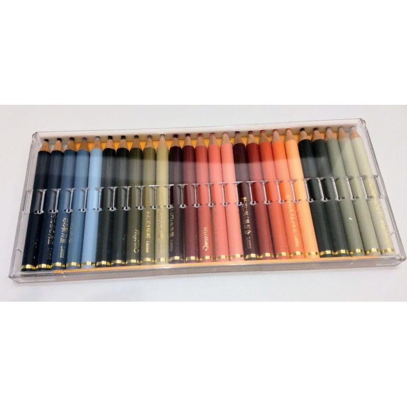 Felissimo Colored Pencils Set 25 Vibrant Colors Premium Quality