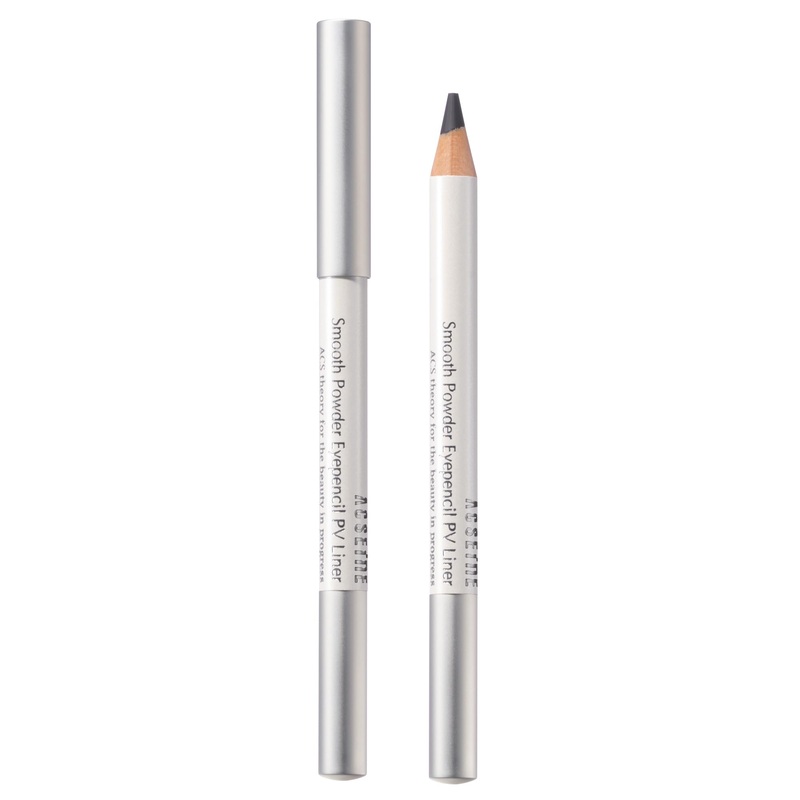 Acseine Smooth Powder Eye Pencil Pv Liner 1 Black Long-lasting Eyeliner