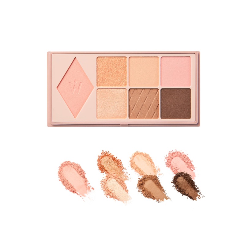 Wonjungyo W Daily Mood Up Palette Eyeshadow Orange Brown 03 Blossom Coral 8G