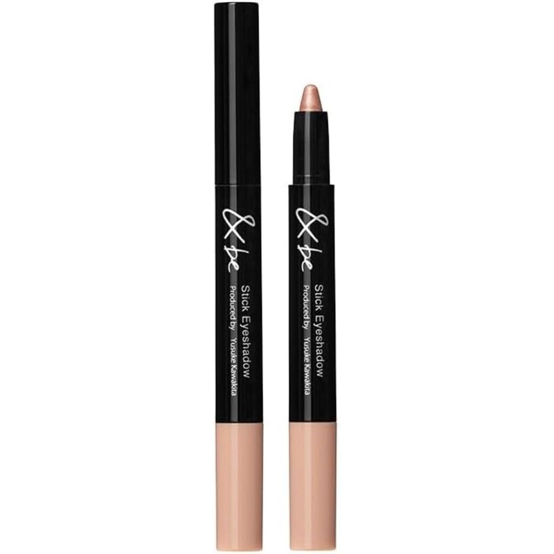 &Be Stick Eyeshadow Eyeliner Pink Ivory Durable Quick-Drying