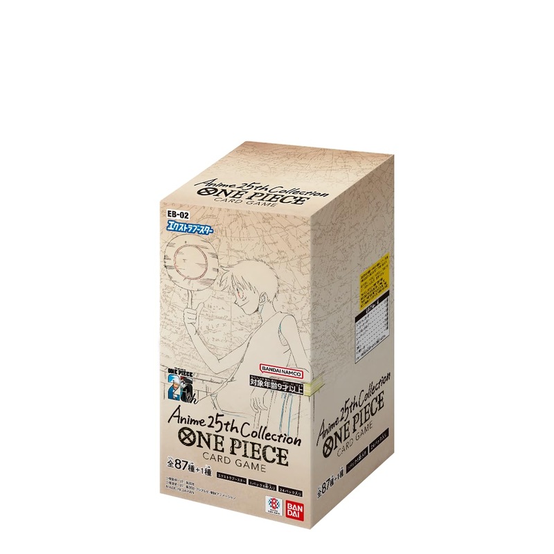 TCG One Piece EB02 EB-02 Extra Booster Anime 25th