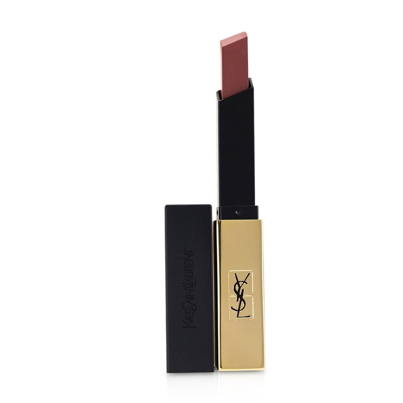 Yves Saint Laurent Rouge Pur Couture The Slim Leather Matte Lipstick – # 10 Corail Antinomique  2.2g/0.08oz