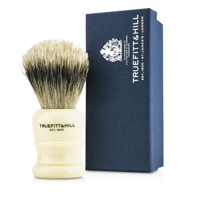 Truefitt & Hill Wellington Super Badger Shave Brush – # Faux Ivory  1pc