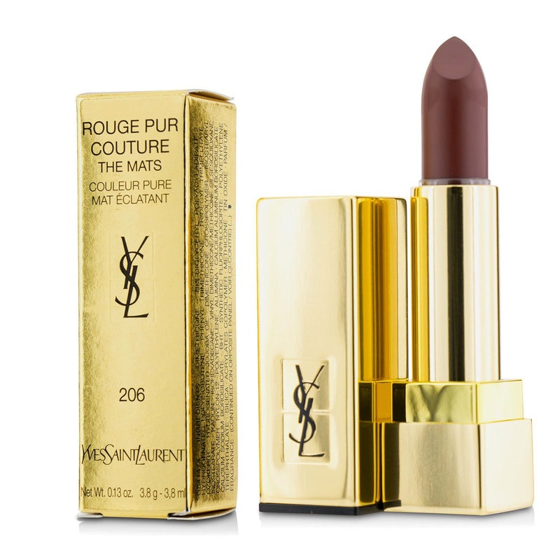Yves Saint Laurent Rouge Pur Couture The Mats – # 202 Rose Crazy  3.8g/0.13oz