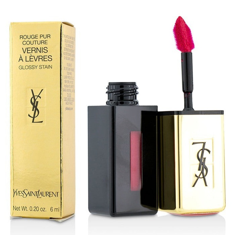 Yves Saint Laurent Rouge Pur Couture Vernis a Levres Glossy Stain – # 11 Rouge Gouache 6ml/0.2oz