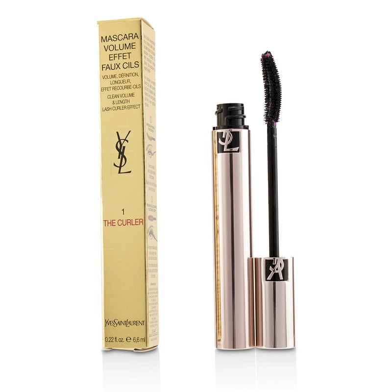 Yves Saint Laurent Volume Effet Faux Cils The Curler Mascara – # 01 Rebellious Black  6.6ml/0.22oz