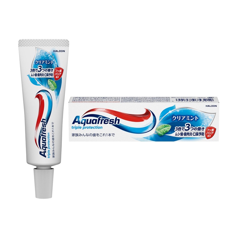 Aquafresh Clear Mint Toothpaste 35G – Freshen Breath and Protect Teeth