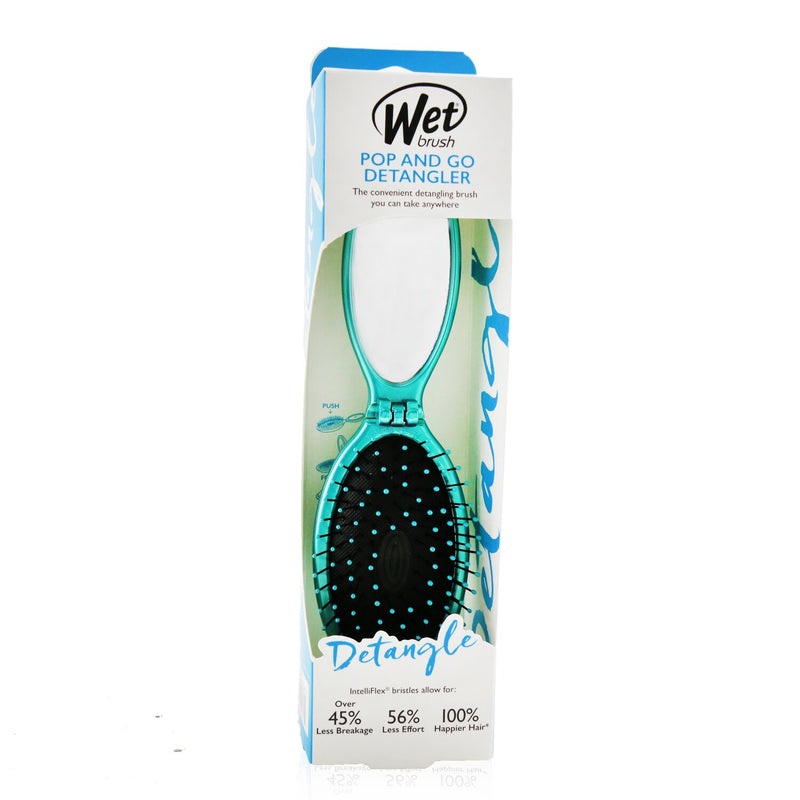Wet Brush Pop and Go Detangler Metallic – # Teal  1pc