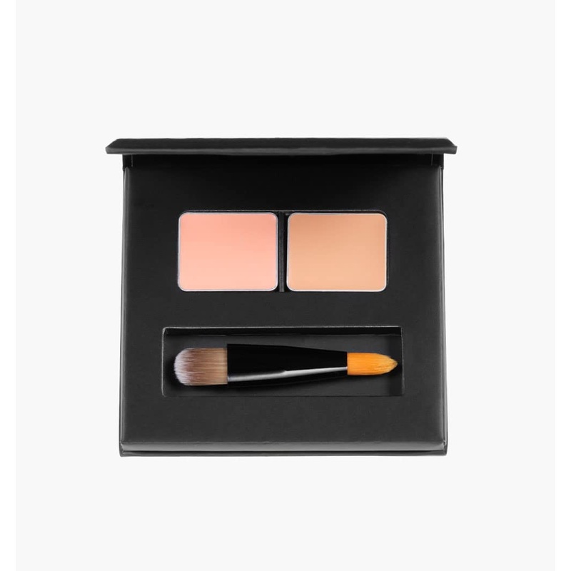 Brilliage Longwear Fitting Concealer 2-Tone Set Almond Apricot by Chiaki Shimada