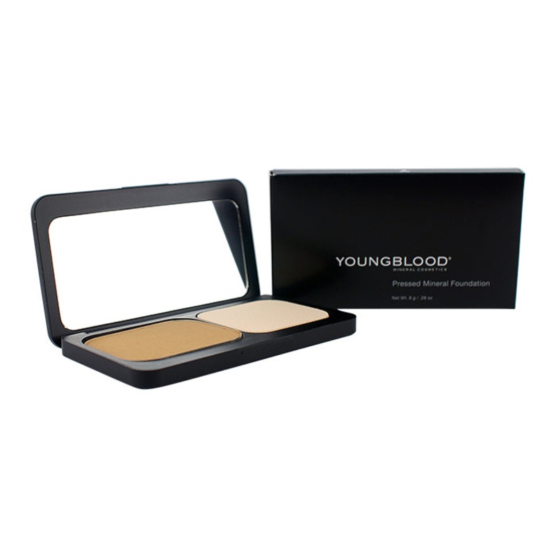 Youngblood Pressed Mineral Foundation – Toffee 8g/0.28oz