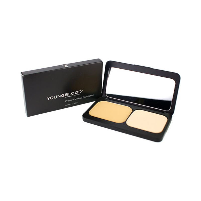Youngblood Pressed Mineral Foundation – Warm Beige 8g/0.28oz