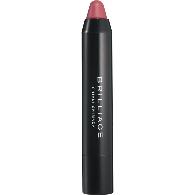 Brilliage Crayon Lip Burgundy Beige by Chiaki Shimada – Smooth Matte Finish