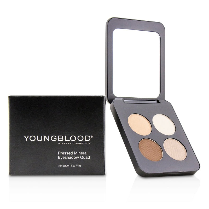 Youngblood Pressed Mineral Eyeshadow Quad – Vintage  4g/0.14oz