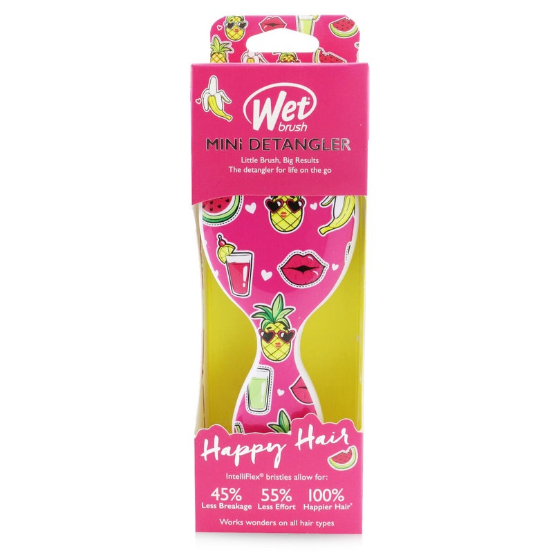Wet Brush Mini Detangler Happy Hair – # Smiley Pineapple  1pc
