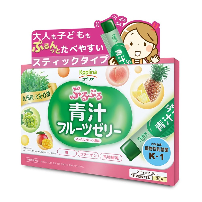 Coprina Purupuru Aojiru Fruit Jelly Beauty and Health Supplement