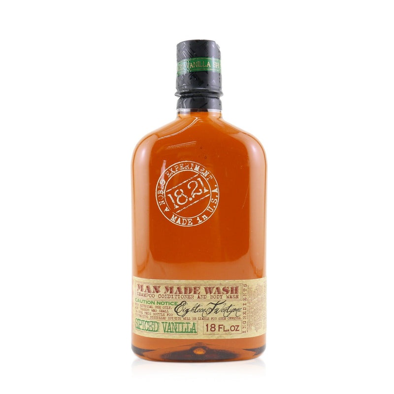 18.21 Man Made Man Made Wash Shampoo, Conditioner & Body Wash – # Spiced Vanilla  950ml/32oz
