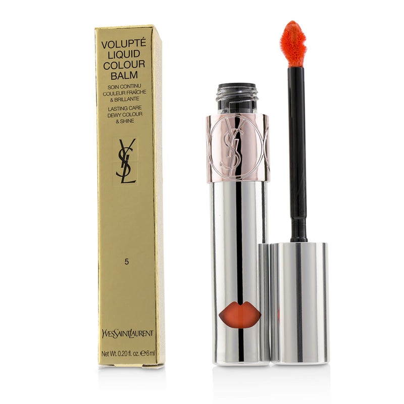 Yves Saint Laurent Volupte Liquid Colour Balm – # 4 Spy On Me Nude  6ml/0.2oz