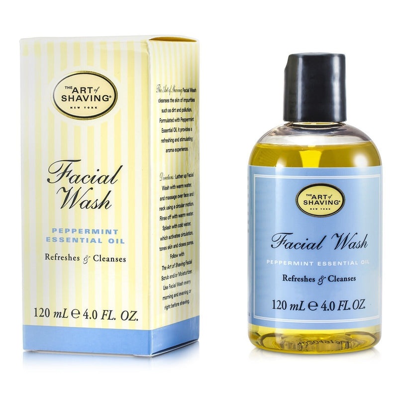 The Art Of Shaving Facial Wash – Peppermint Essential Oil (For Sensitive Skin)  120ml/4oz