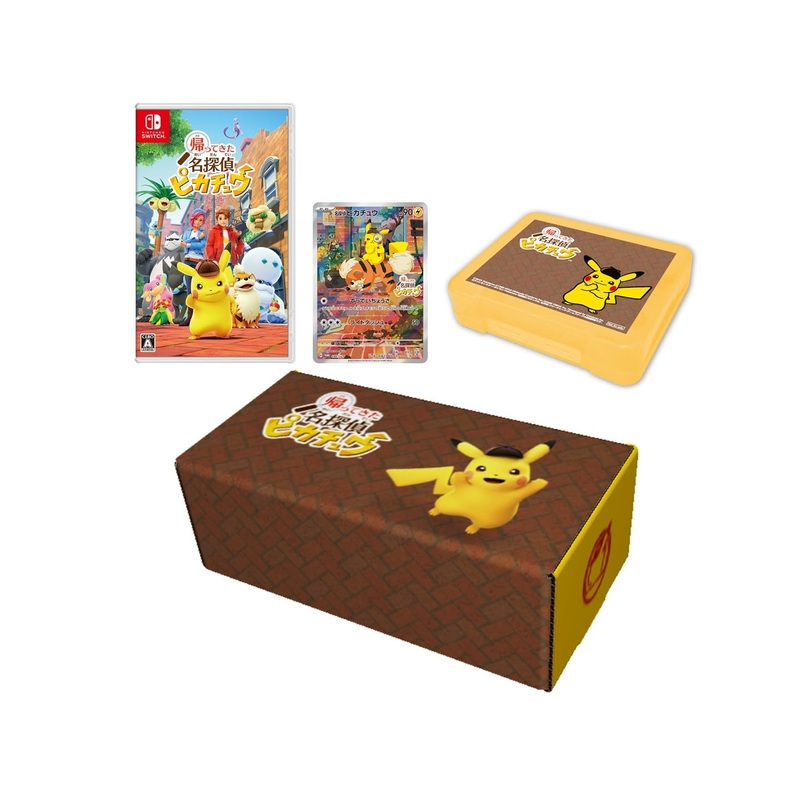 Pokmon Detective Pikachu Return For Nintendo Switch + Pikachu promo