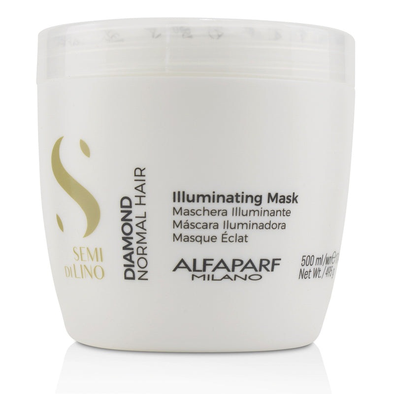 AlfaParf Semi Di Lino Diamond Illuminating Mask (Normal Hair)  200ml/6.98oz