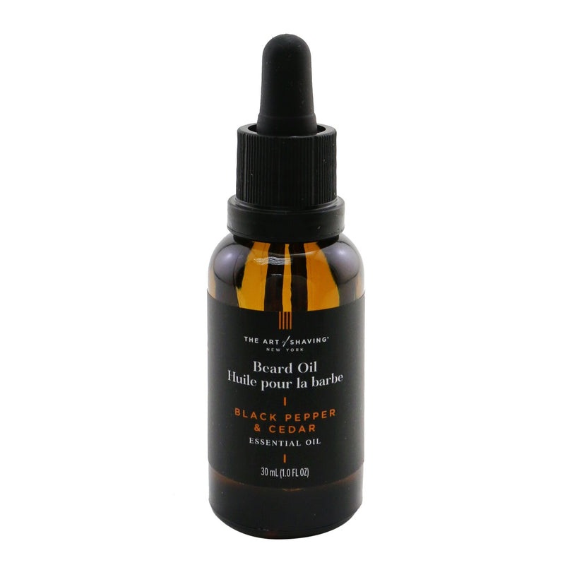 The Art Of Shaving Beard Oil – Black Pepper & Cedar Premium Beard Oil  30ml/1oz