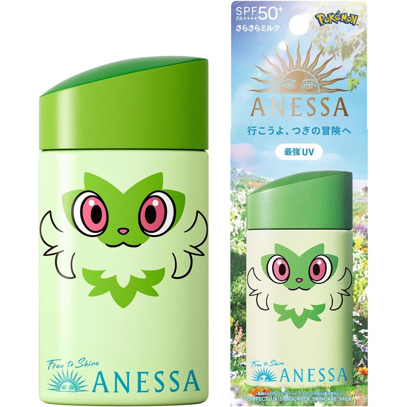 Anessa Perfect UV Skin Care Milk Pokmon Limited Edition Fruity Floral 60ml