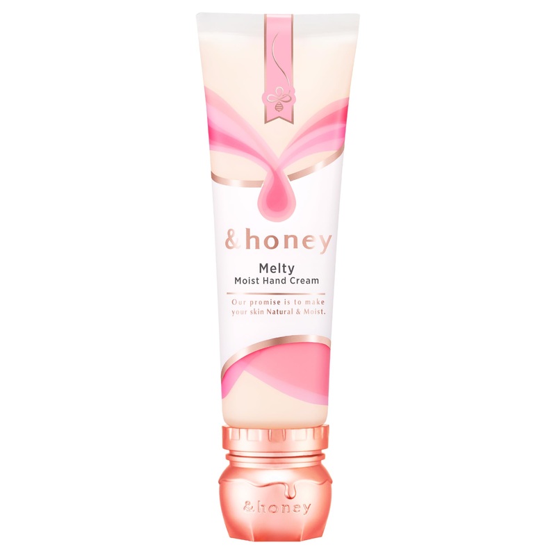 &honey Melty Moist Hand Cream 50G Pink Rose Honey Scent