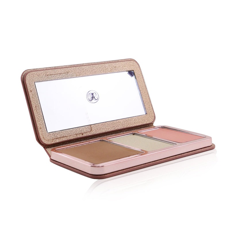 Anastasia Beverly Hills Face Palette (1x Bronzer, 1x Highlighter, 1x Blush) – # Off to Costa Rica (Medium-Tan)  17.6g/0.62oz