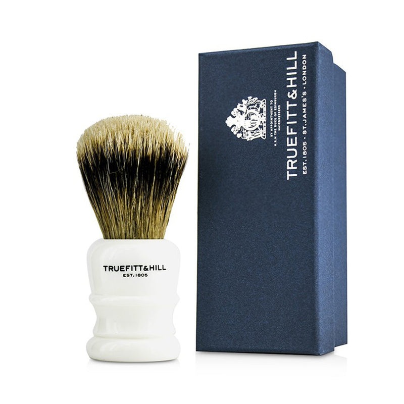 Truefitt & Hill Wellington Super Badger Shave Brush – # Porcelain  1pc