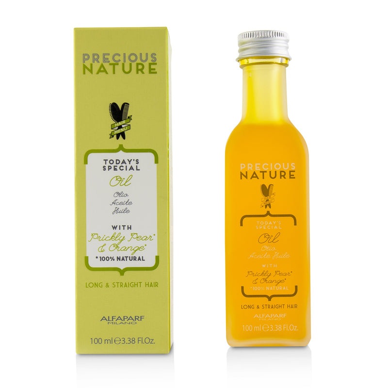AlfaParf Precious Nature Today’s Special Oil with Prickly Pear & Orange (Long & Straight Hair)  100ml/3.38oz