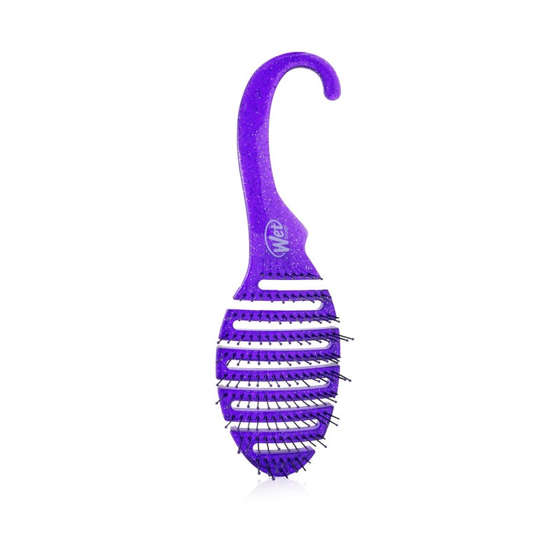Wet Brush Shower Detangler – # Purple Glitter  1pc