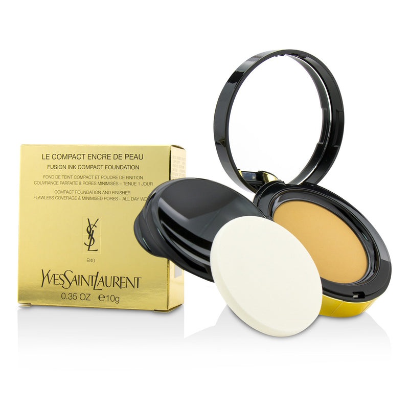 Yves Saint Laurent Le Compact Encre De Peau Fusion Ink Compact Foundation – # B40  10g/0.35oz