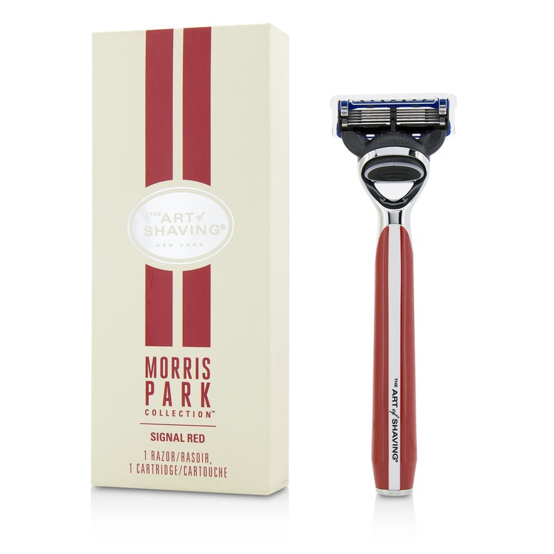 The Art Of Shaving Morris Park Collection Razor – Signal Red  1pc