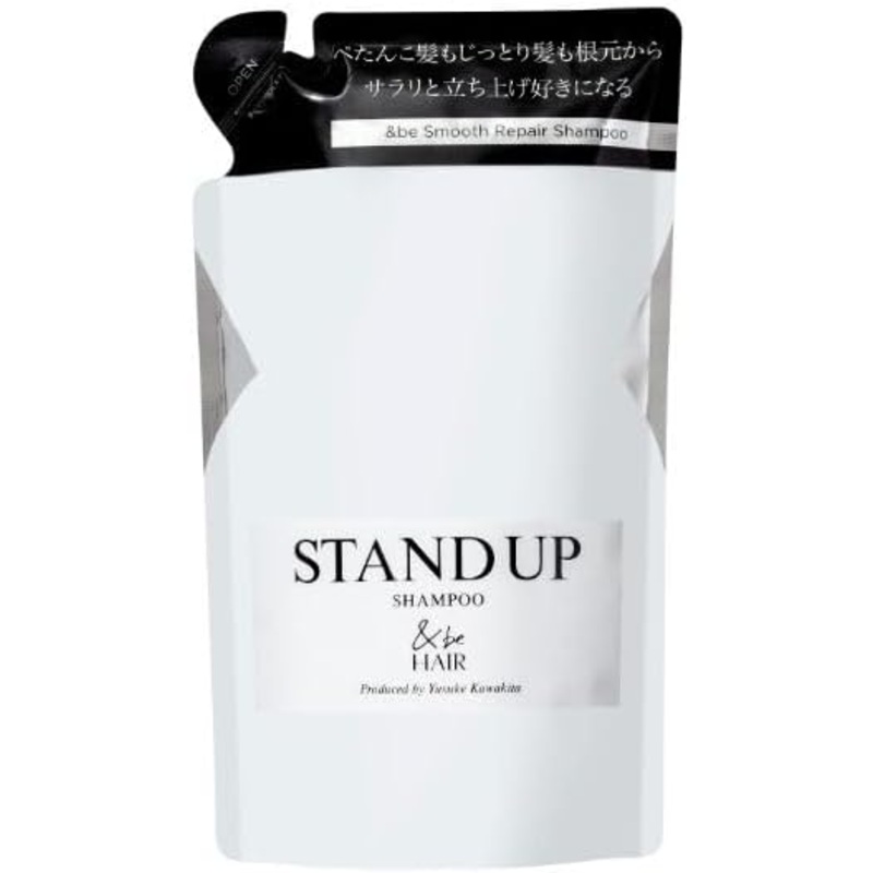 &be Stand Up Shampoo Refill 370mL Smooth Hair Care Official Brand