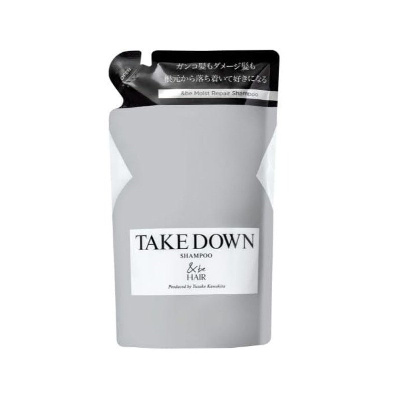 &be Takedown Shampoo Refill – 370ml Smooth Hair Care