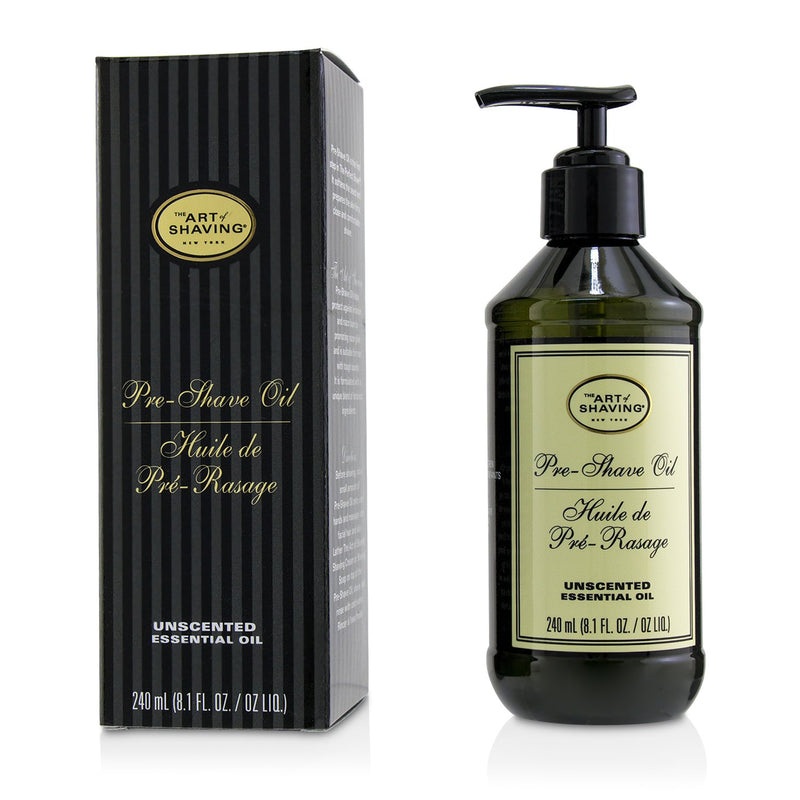 The Art Of Shaving Pre-Shave Oil – Unscented (With Pump)  240ml/8.1oz