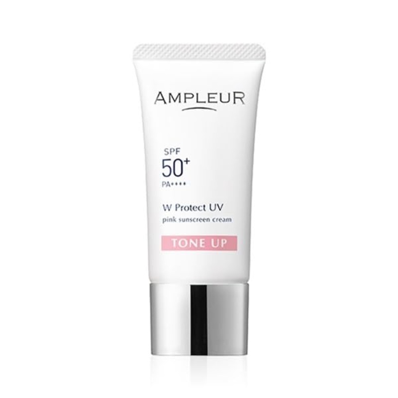 Ampleur Sunscreen Serum SPF50+ 30g: Waterproof UV Protect & Tone-Up Base