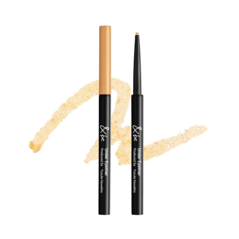 &be Under Eyeliner Cream – Gold Pearl Finish Long-Lasting Formula