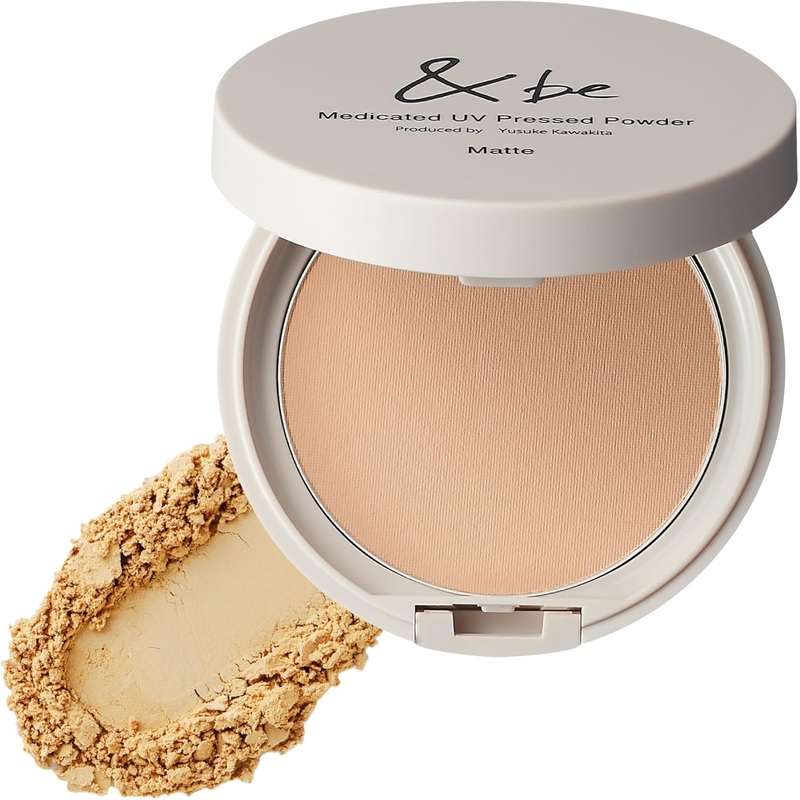 &be UV Pressed Face Powder – Controls Shine & Sets Makeup Effortlessly