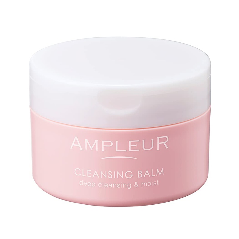 Ampleur Cleansing Balm 80g: Vitamin C Cica Ceramide Face Wash & Makeup Remover