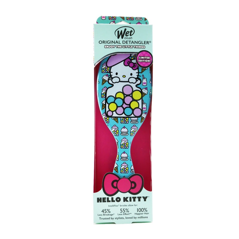 Wet Brush Original Detangler Hello Kitty – # Bubble Gum Blue (Limited Edition)  1pc