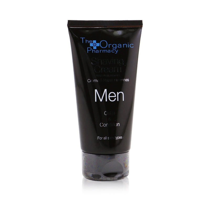 The Organic Pharmacy Men Shaving Cream – Calm & Condition  75ml/2.5oz